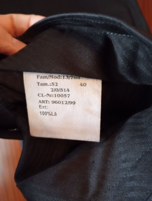 Fato Saroni Homem novo Tam L / 40