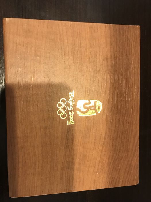 Placa comemorativa Jogos Olímpicos de Pequim 2008 (Mascotes)