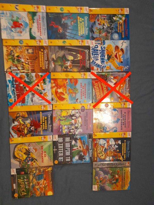 Colecção Gerónimo Stilton - vários livros