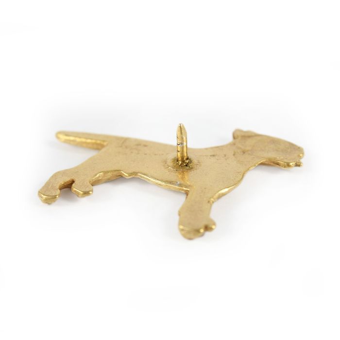 Bulterier pin pozłocony Art-Dog