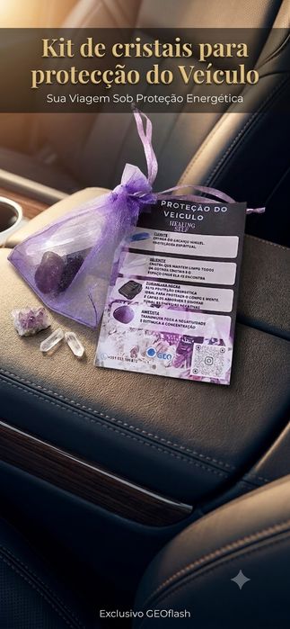 Kit de cristais para proteção do teu veículo