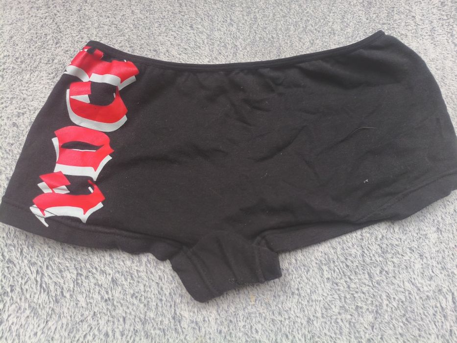 Bawełniane majtki bokserki Red sexy świetne z zameczkiem Atlantic
