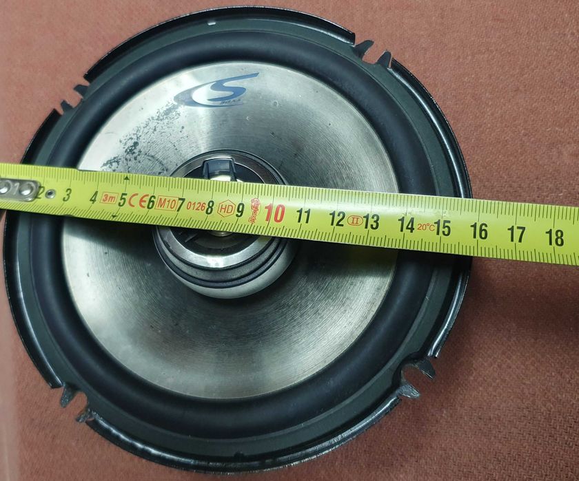 Colunas som de grande qualidade, Alpine SPS-170A, 200W, 16cm, vintage