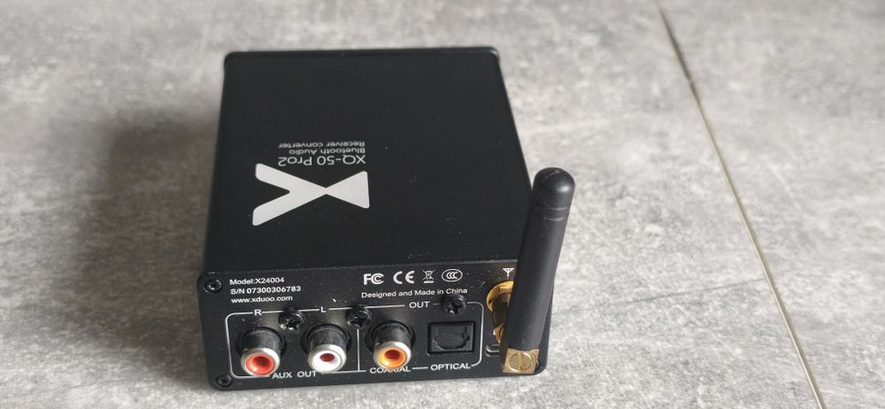 XQ 50 Pro2 Bluetooth receiver conwekter audio