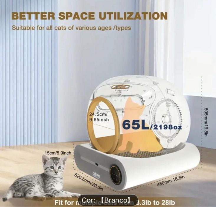 Caixa para gato tonepie