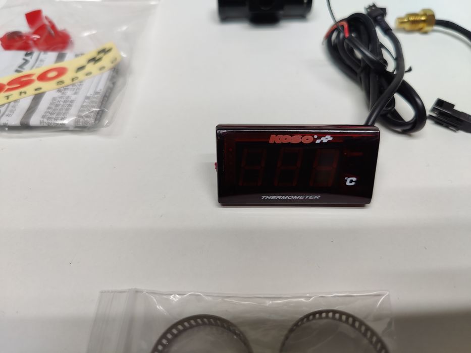 Manómetro de temperatura para moto