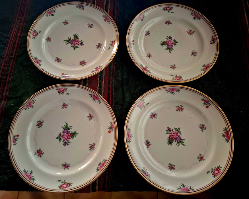 Vista alegre 4 pratos Modelo Silvia