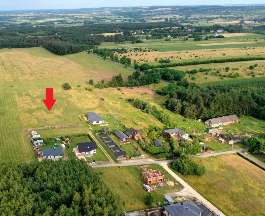 Działka budowlana 12ar - Szaniec k.Buska-Zdroju