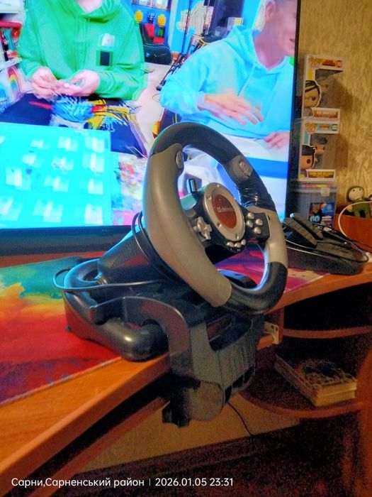 Ігровий руль Defender 180°