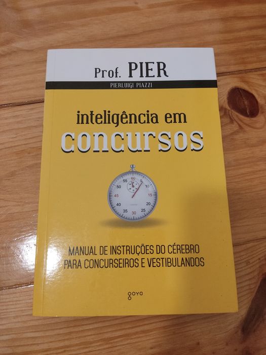 Livro "Inteligência em Concursos", do prof. Pierluigi Piazzi