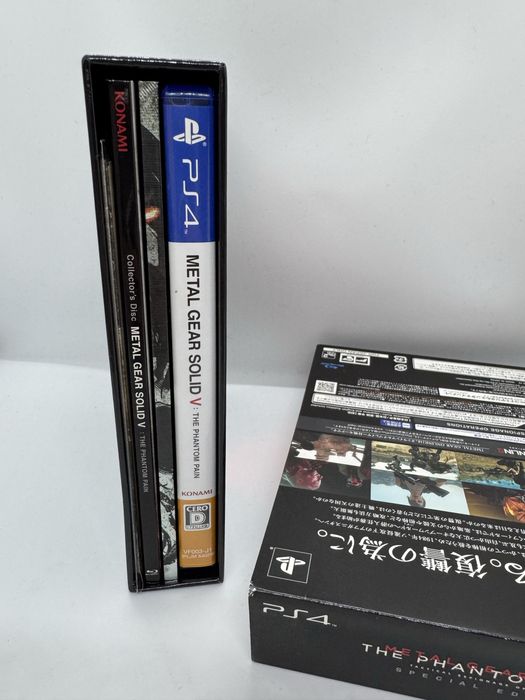 Metal Gear Solid The Phantom Pain Ps4 Collectors edition unikat Japan