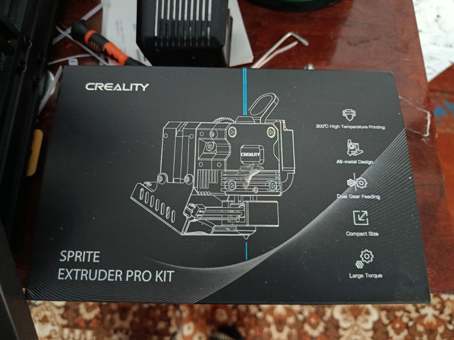 Продам 3д принтер voxelab aquilla x2 + sprite pro 2.85mm