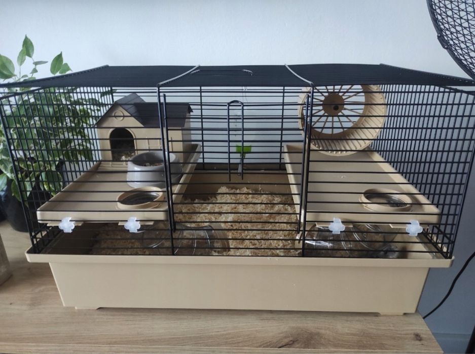 Klatka dla chomika gryzonia + GRATIS