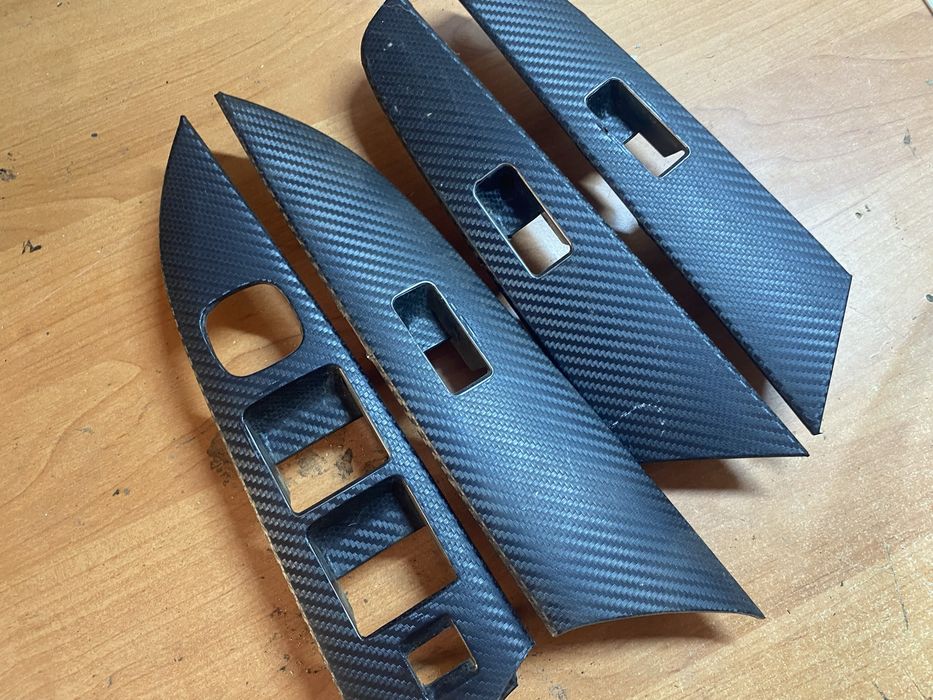 Mazda 3 Bk комплект декору, накладки кнопок склопідіймачів. Рамка Мазд