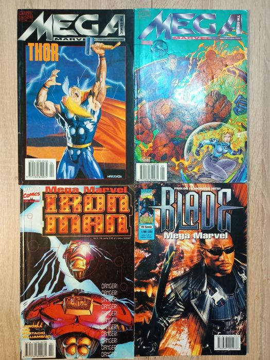 Komiksy Mega Marvel komplet 20 sztuk
