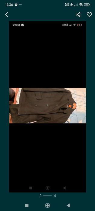 Hugo Boss płaszczyk 3/4