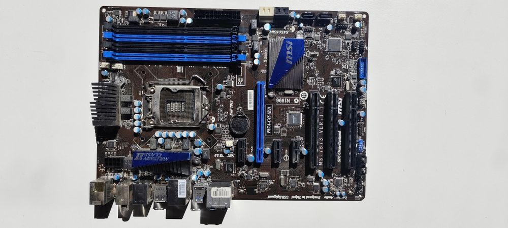 Материнська плата MSI P67A-C45 (B3) / Socket 1155 / USB 3.0 / SATA 3