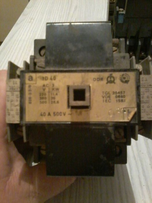 Styczniki ID 40 A 40A 500V DDR