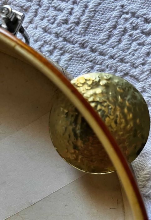 Pandeiro de couro 10 polegadas Luthier