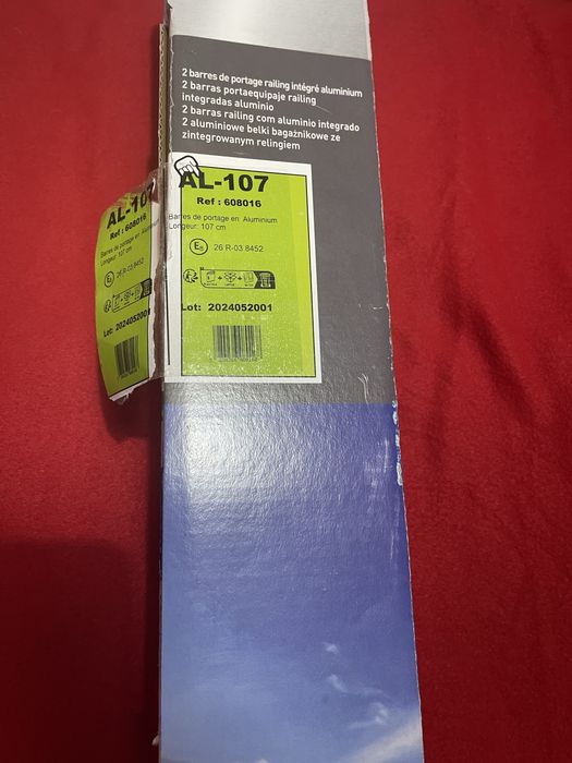 Barras de tejadilho em aluminio - Kia Sportage *** NOVO PRECO****