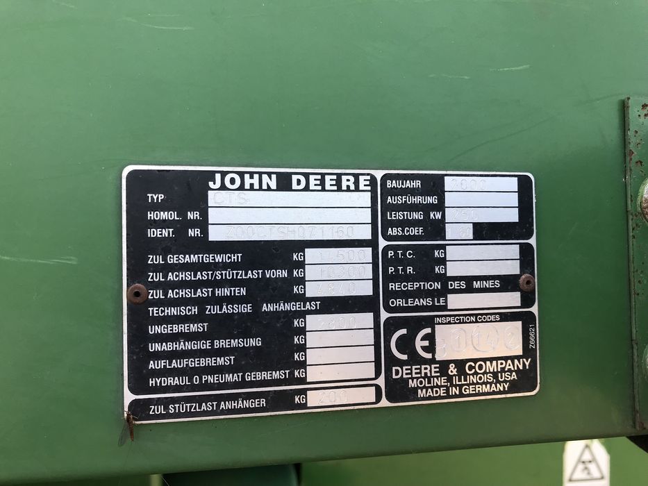 Комбайн зернозбиральний John Deere CTS