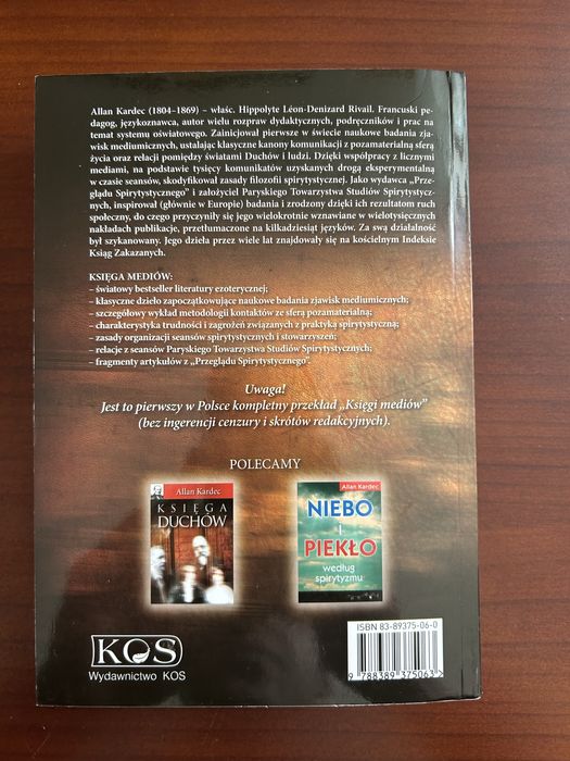 Księga mediów - Alan Kardec