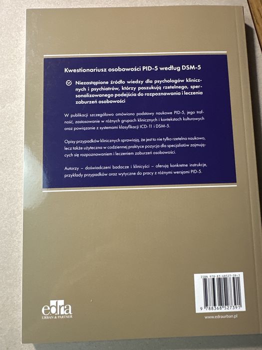 Kwestionariusz osobowości PID-5 według DSM-5