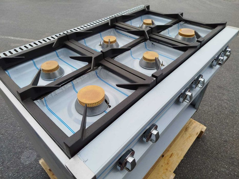 Fogão a Gás com 6 Queimadores sem Forno - NOVO