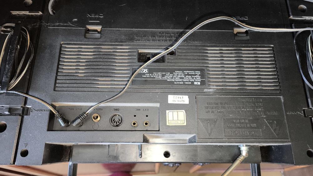 Магнітола вінтажна Бумбокс ICE SRR2478