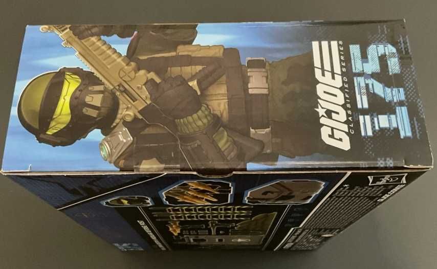 Gijoe Classified Steelcorps sentry with modular defense (Novo Selado)