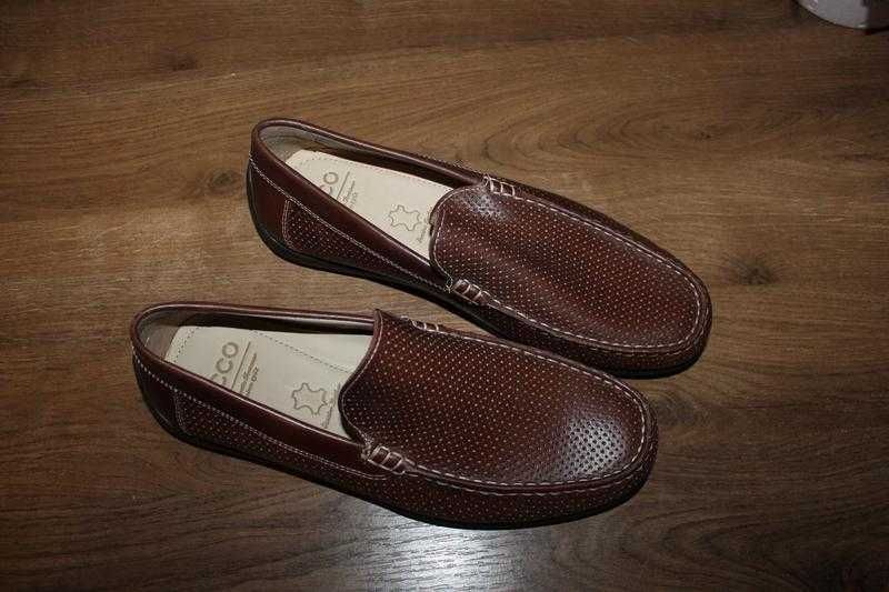 Шкіряні мокасини Ecco 41 розмір