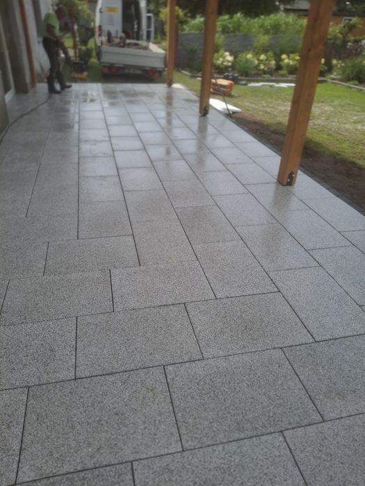 Brukarstwo, kostka brukowa,układanie kostki