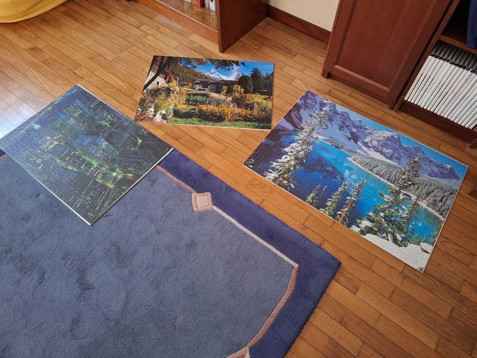 Três Puzzles para Emoldurar