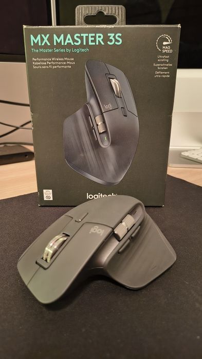 Logitech MX Master 3S + Etui + Gwarancja