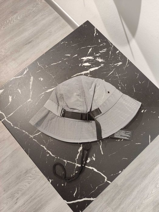Панама STONE ISLAND 99755 Nylon Metal Ripstop Bucket Hat Grey SI0172-G