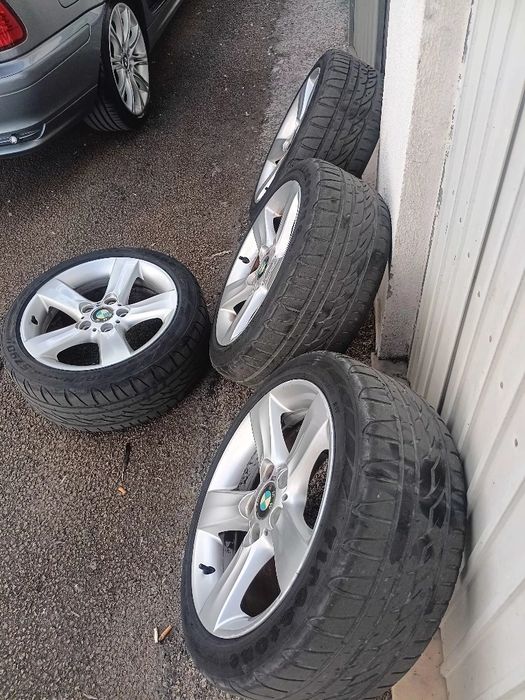 Jantes bmw originais c/pneus  em 17