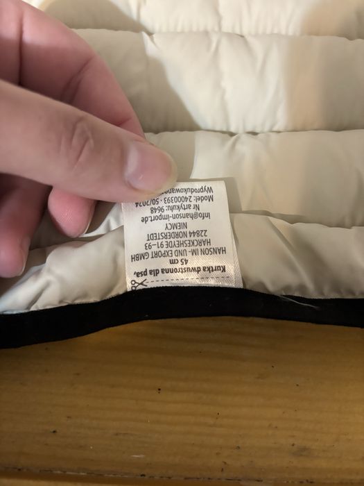 Жилетка тепла двохстороння доя собак