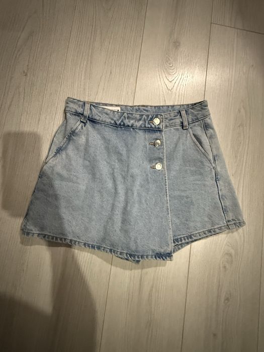 Джинсова спідниця шорти zara