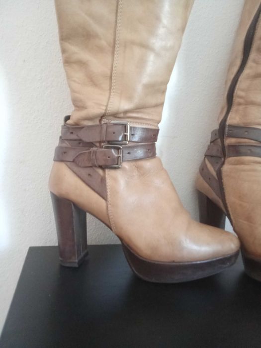 Botas 36 em Pele