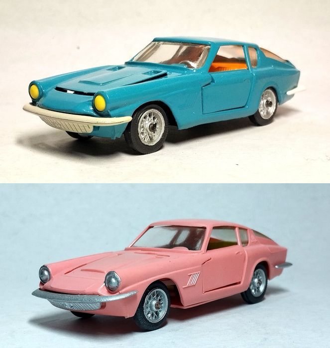 Maseratti Mistral металл   и пластик модель ремейк 1/43