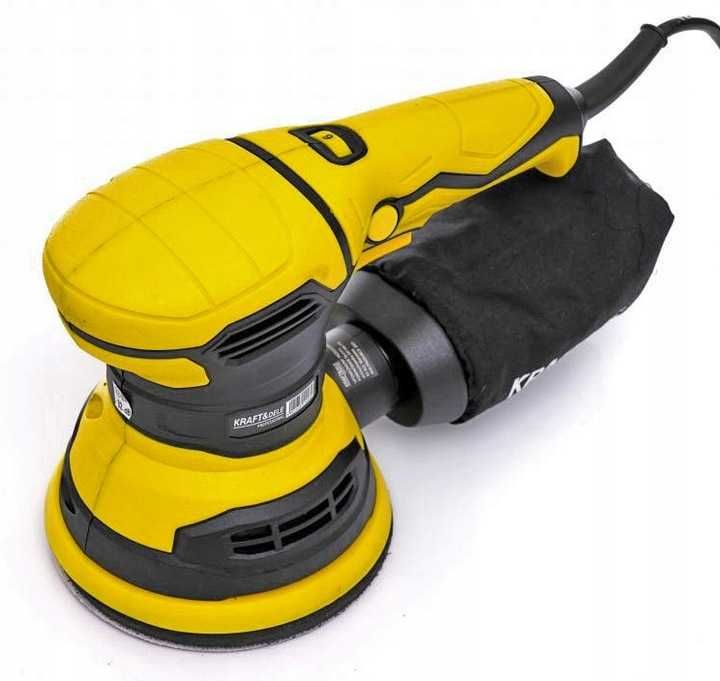 Szlifierka Oscylacyjna Kraft&Dele 1200W Regulacja Obrotów 125mm NOWA
