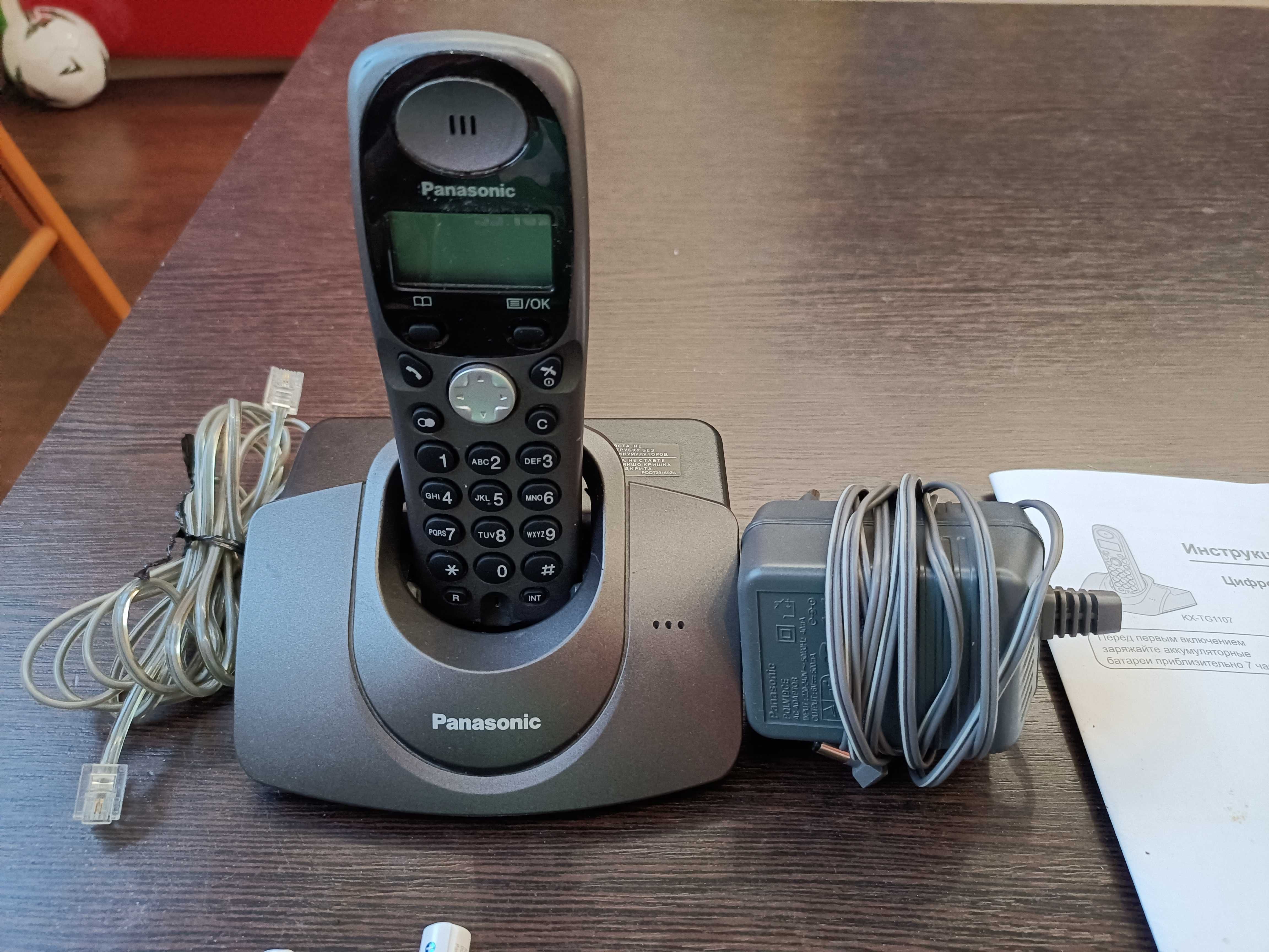 Телефон Panasonic KX-TGA110UA: 200 Грн. - Стационарные Телефоны.