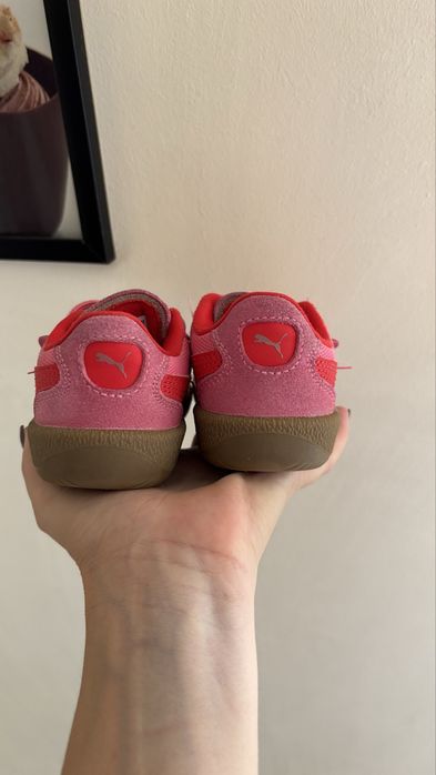 Кросівки кеди  Puma palermo Love рожеві 22 розмір
