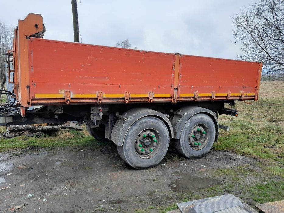 Przyczepa tandem wywrotka