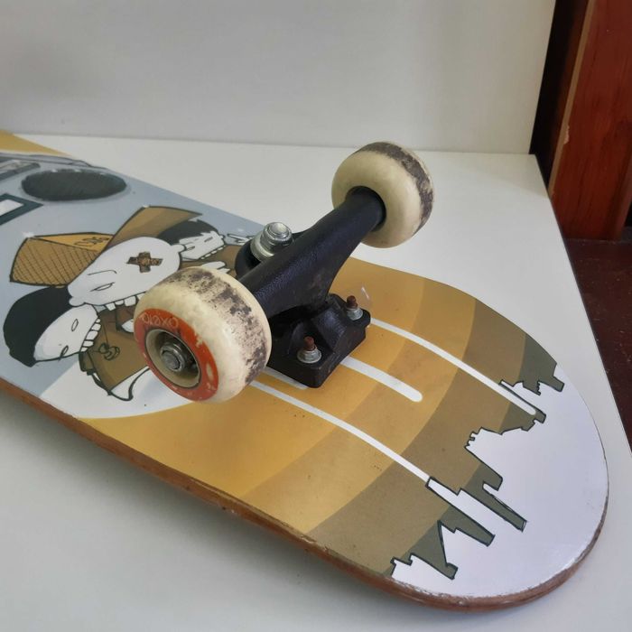 Skate Completo Funcional Street Rampa Decathlon Oxelo HipHop Crew