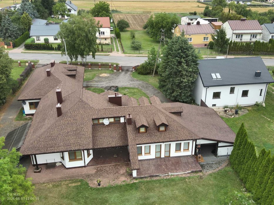 Dachy, krycie dachów,usługi dekarskie, więźba dachowa,remonty dachów