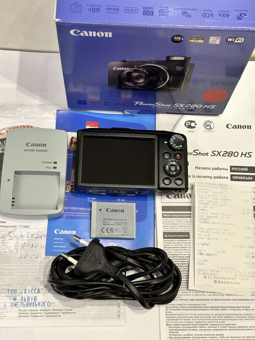 Canon PowerShot sx280 hs wi-fi Ідеал