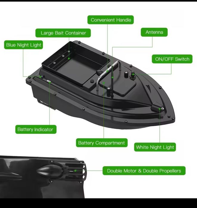 Baitboat Para pesca