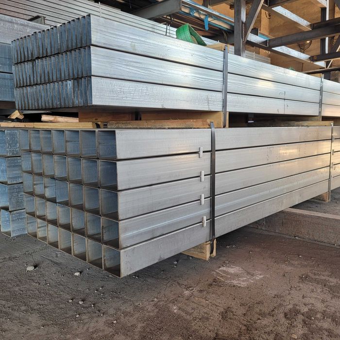 Profil ocynkowany 80x80x2 I gatunek słupek ogrodzeniowy