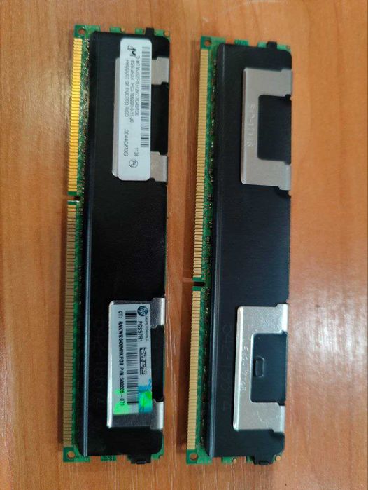 Пам'ять для сервера Micron DDR3-1333 8Gb PC3-10600R ECC Registered